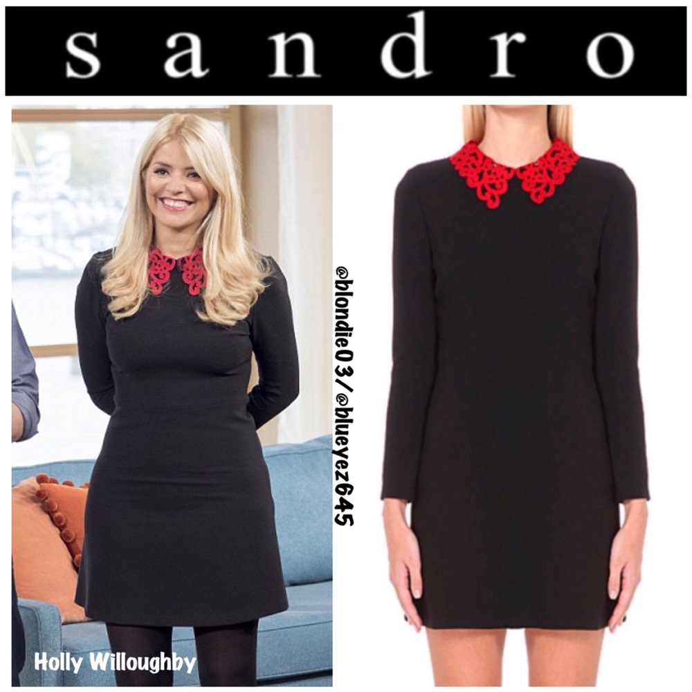 Sandro “Renalde” Peter Pan Collared Dress 2 (US M)